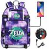 69 Game Print Teen Student Backpack Large Capacity Casual Travel Daypack for Boys and Girls