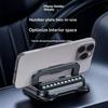 1Pcs Easy Install Vehicle Mobile Phone Holder 360° Rotatable Universal Car Phone Holder With Number Plate Dashboard Mount
