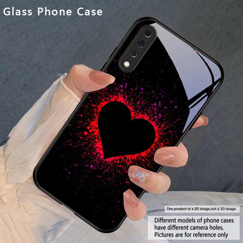 

Brilliant Flame Rose For Samsung Galaxy A20 A20s 21s A22 A23 A24 A25 A26 A42 A90 A50 A55 52s A56 A70 A71 72 glass phone case Galaxy A20