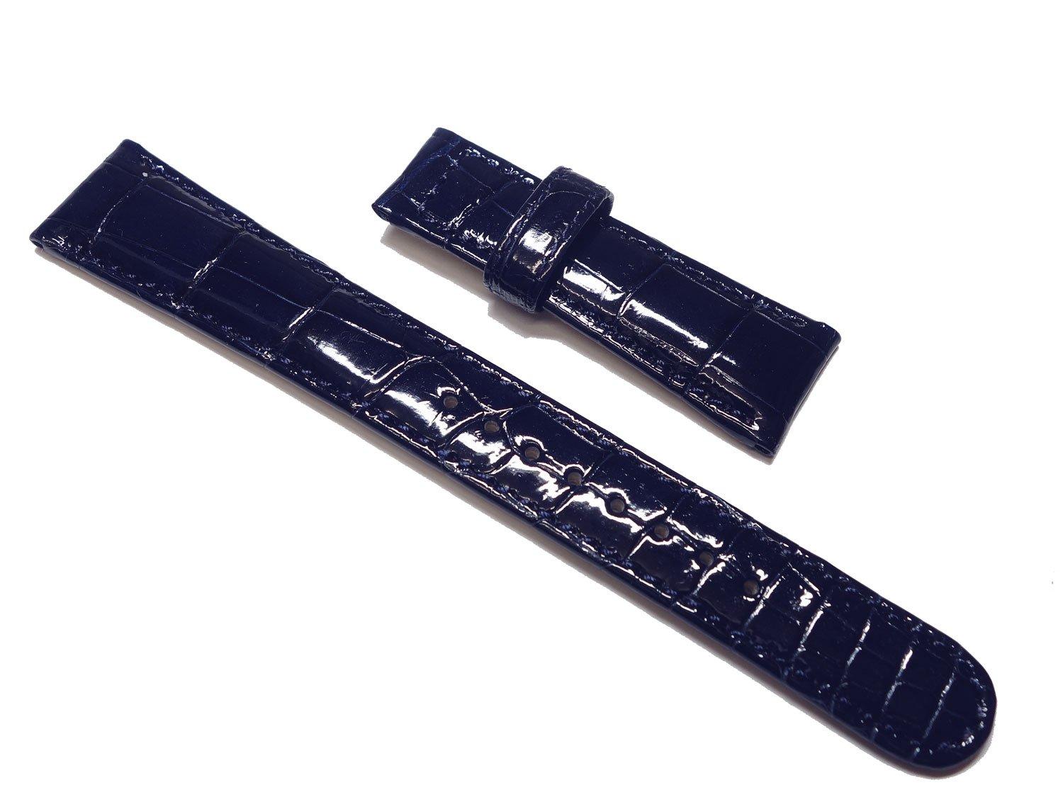 

19mm Watch Band Grand Genuine Strap Crocodile Dark Blue C004013J9 SBGM031 [Seiko]