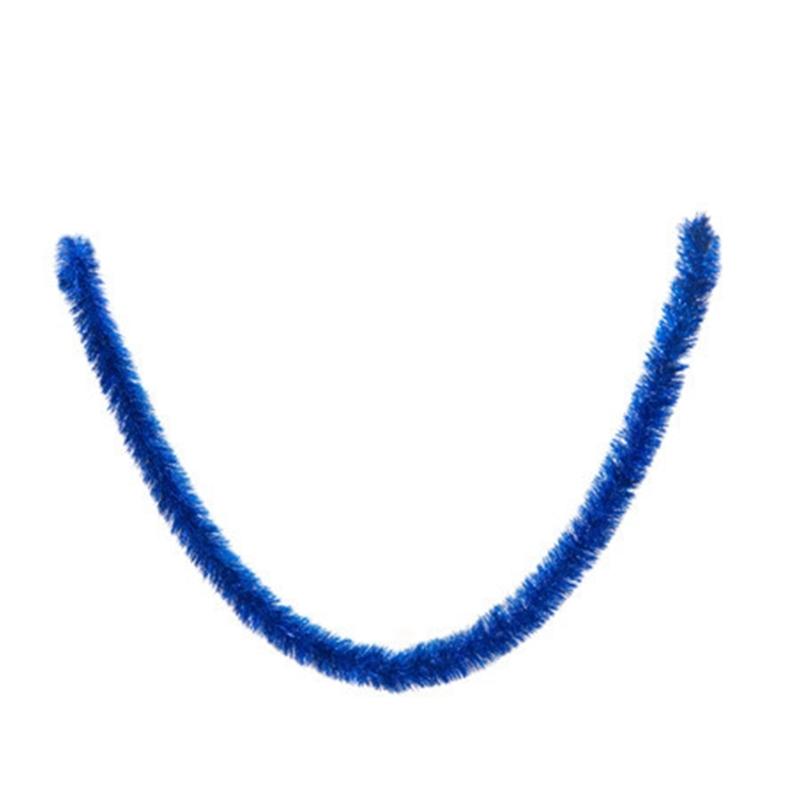 

Christmas Tinsel Garland Glitter Metallic Holiday Twist Tinsel Garland for Christmas Tree Wedding Birthday Party синій