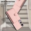 For Vivo V50 Lite 5G Case RFID Blocking Card Holder Kickstand TPU + PU Leather Phone Back Cover