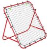 Adjustable Rebounder Net Kickback Target Goal for Teens Adults Training, Red
