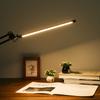 LEDs Desk Lamp with Clamp EyeCaring Dimmable Reading Light 3 Color Modes & 10 Brightness