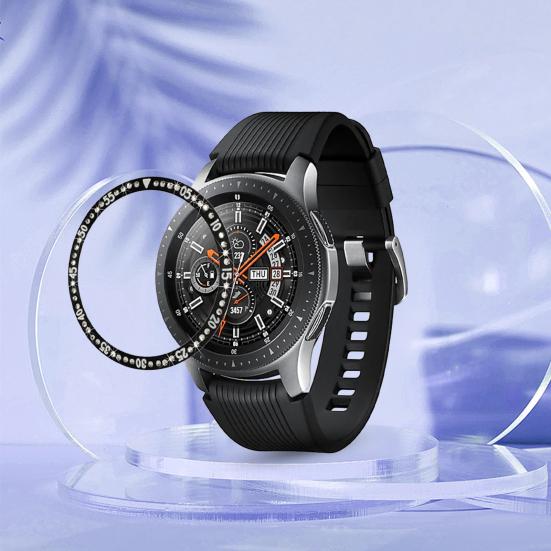 Samsung Galaxy Watch 4 Classic için Bezel Metal Terazi Paslanmaz Çelik 42mm / 46mm Saat