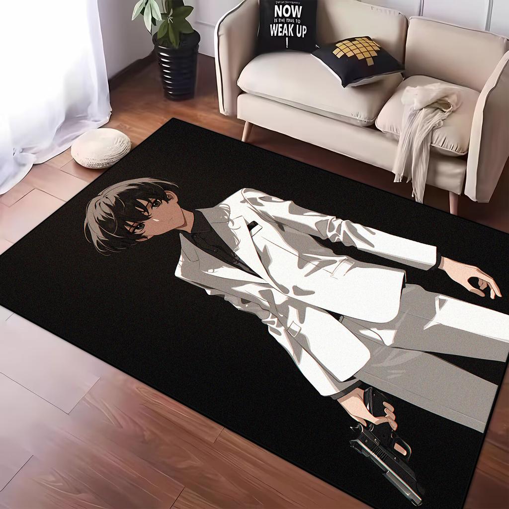 Moderner Stil Großes Wohnzimmer Anpassbare Teppiche Cartoon Heimdekoration Schlafzimmerteppich Maschinenwaschbare Matte für Boden Lounge