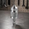 Hex Shank Drill Chuck Adapter Knurled ThreeJaw Metal Power Tool Accessory