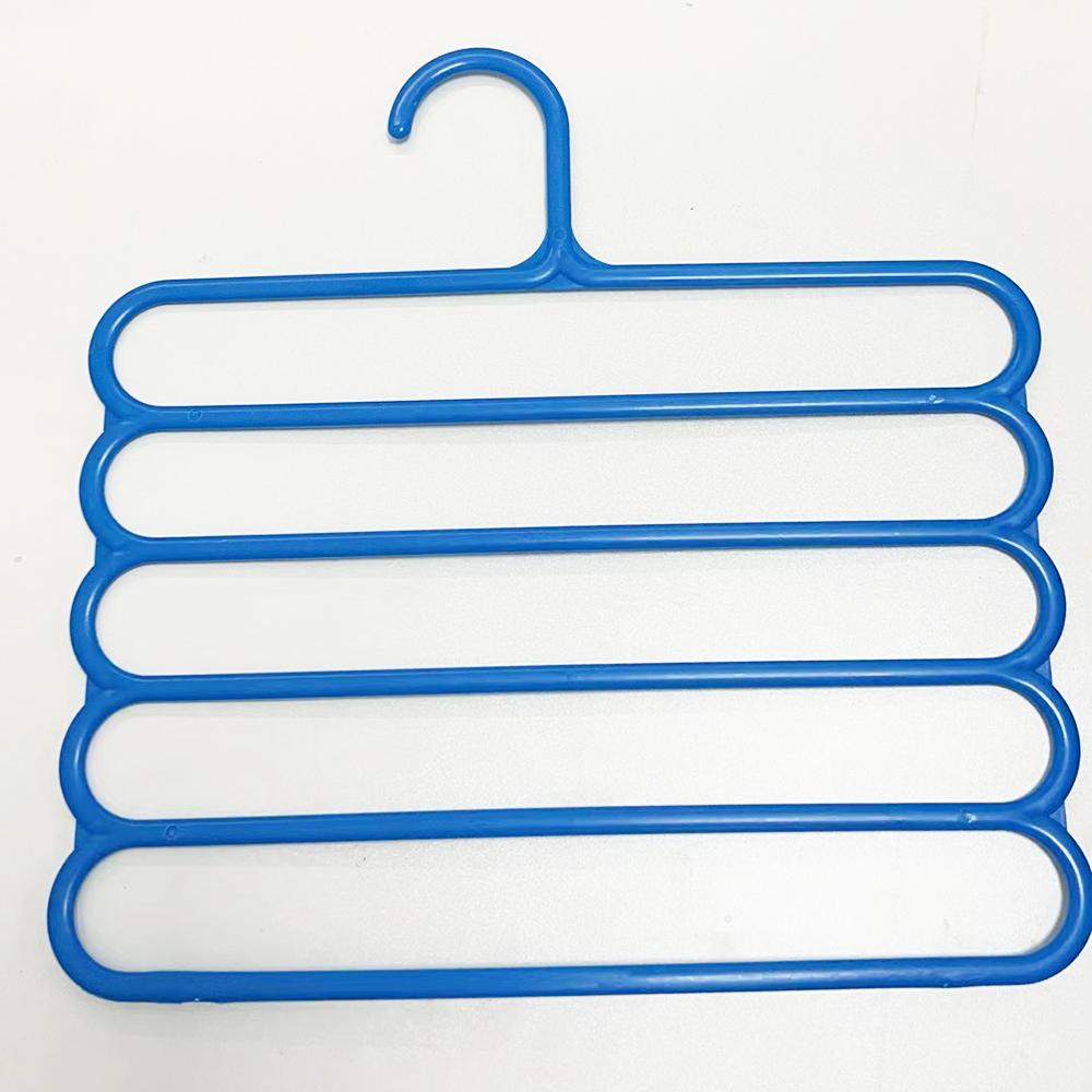 5 Layers Pants Towel Scarfs Racks Storage Organization Clothes Hangers Trousers Hangers Holders Closet Storage Organizers Tools
