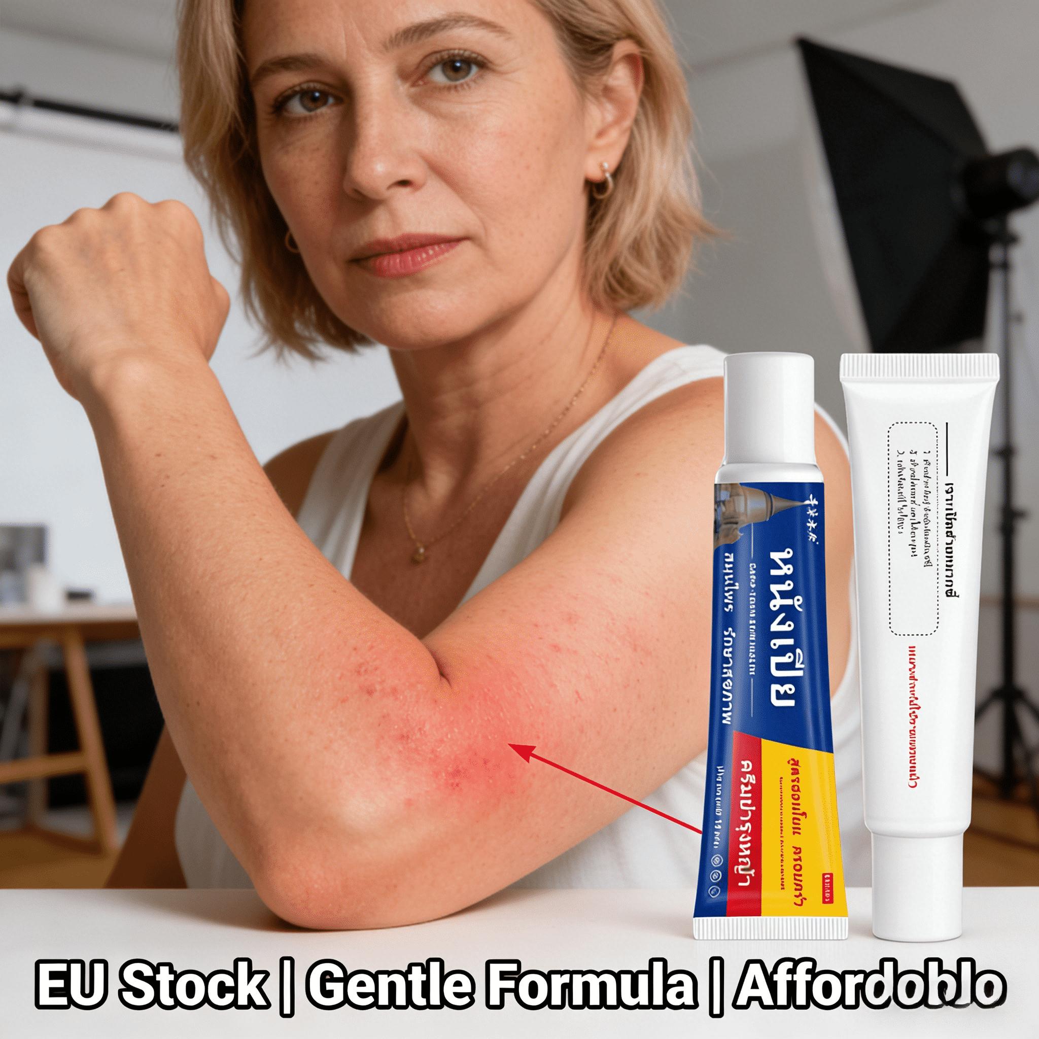 Клинически протестированная успокаивающая мазь: Эффективно снимает дискомфорт при умеренной экземе и дерматите 55g