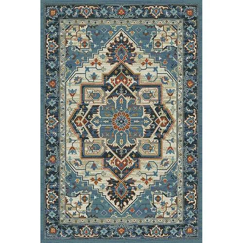American Retro Living Room Decoration Carpet Boho Bedside Rugs for Bedroom Large Area Non-Slip Mat Washable Lounge Rug Tapis