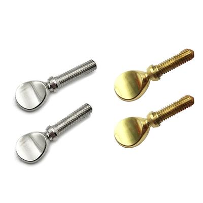 2pieces/set Simple Design Gold/Silver Color Saxophone Sax Neck Screw Alto Tenor Woodwind Instrument Accessories