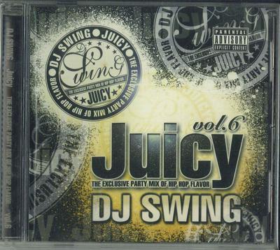 Mix CD DJ SWING  Juicy Vol.6 MPCJ006 MASTERPIECE 2007 Japan Rap  HipHopRB Used