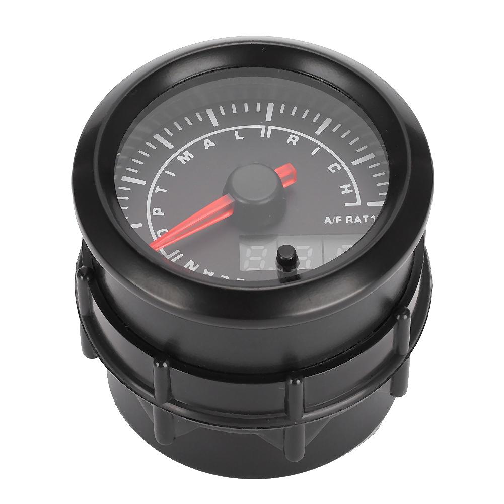 

52 мм 2 дюйма 7 цветов светодиодный индикатор соотношения воздуха и топлива прибор для модификации автомобиля