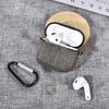 AirPods 4 Case Compatible with AirPods 4th Stylish Canvas Protective Detachable Wireless Charging Carabiner LED Light Scratch Loss Easy To Carry