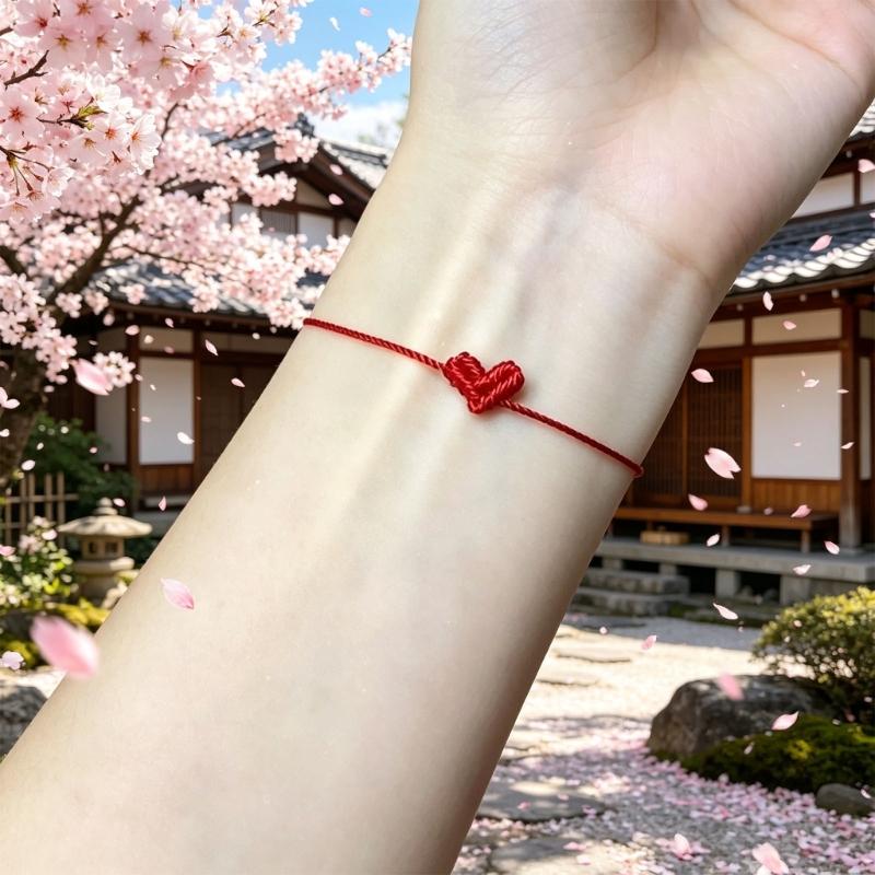 Handmade Braided Heart Bracelet For Women Men Comfortable Fashion Jewelry Gift For Her Him