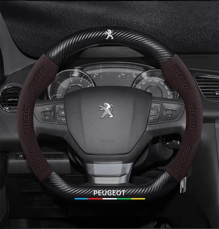 Potah volantu pro Peugeot 106 107 108 206 207 208 301 307 308 406 407 408 508 607 2008 3008 4008 5008 GT RCZ Rifter