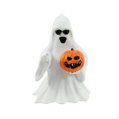 Halloween Figurine Cute Ornaments Miniature Figure Sculpture for Home Themed Party Living