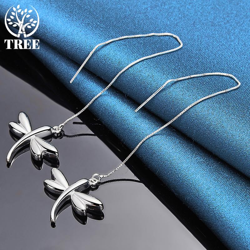 925 Sterling Silber Libelle Earline Tropfenohrring Schmuck