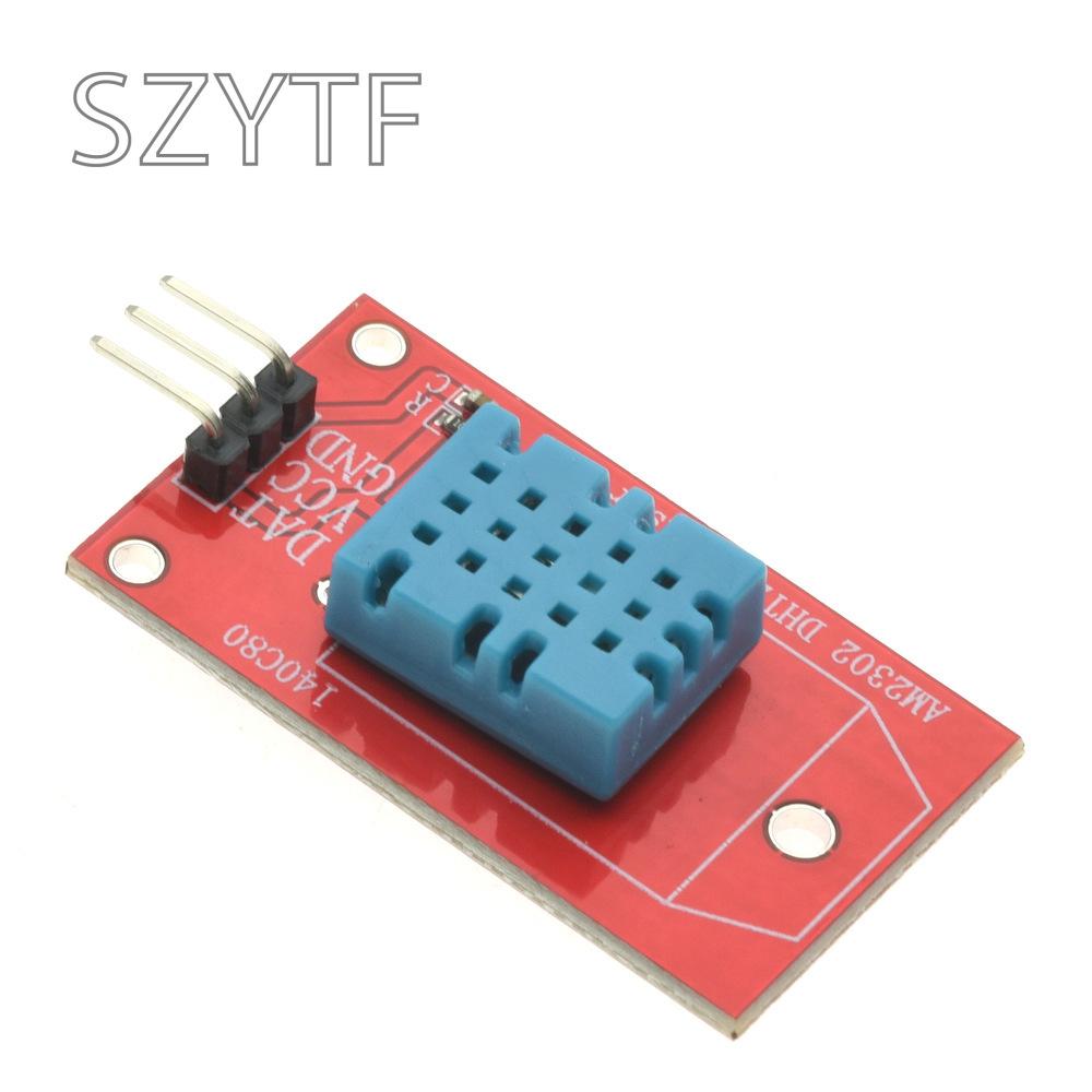 1-10 Stück DHT11 Digitaler Temperatur- und Feuchtigkeitssensor-Modul Temperaturmodul Feuchtigkeitsmodul Rotes Board