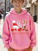 Stylish Fall/Winter Christmas Hooded Sweatshirts for Boys and Girls – Casual Printed Hoodies – Trendy Streetwear