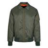 Build Your Brand Mens Collared Bomber Jacket
