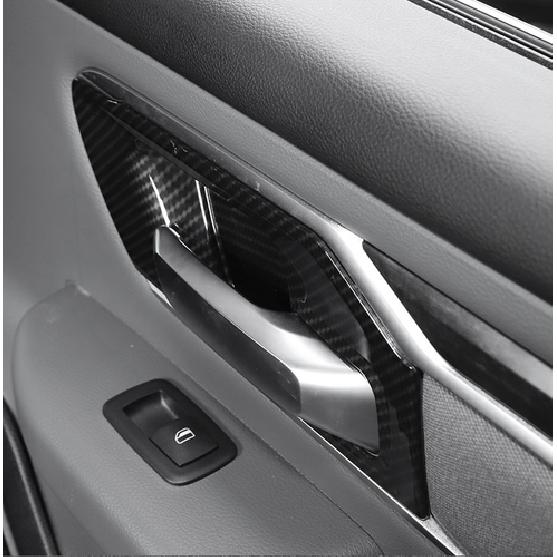 Carbon Fiber ABS Inner Side Door Handle Cover trim For - Dodge Ram 1500