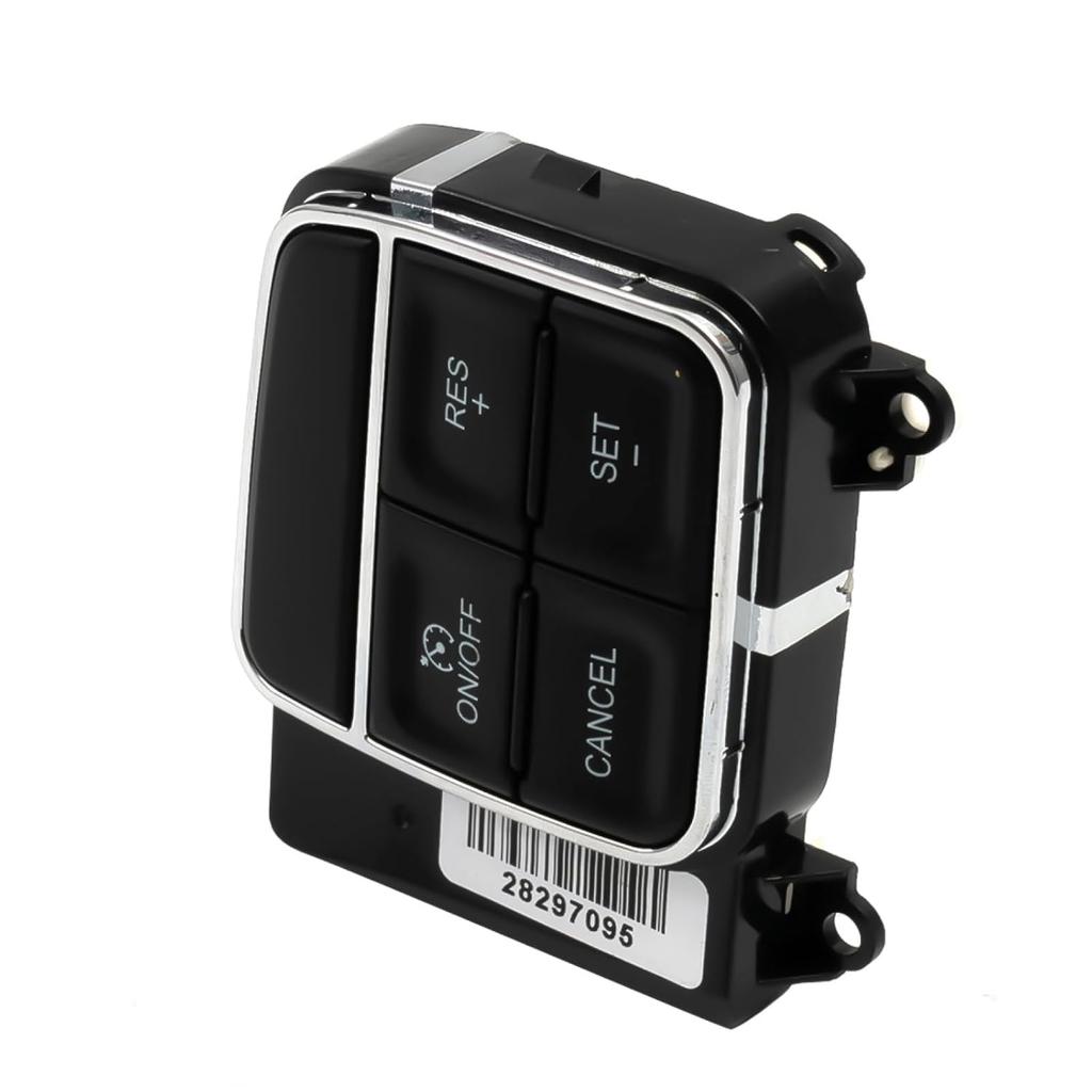 Car Cruise Control Switch, for Dodge Grand Caravan 2012 2013 2014 2015 2016 2017 2018 2019 2020, for Jeep Liberty 2011 2012 56046252AD 68140288AA