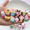 20/200PCS Cute Shiny Dessert Cake DIY Cream Glue Phone Case Hair Clip Accessories Resin Accessories Handmade Materials