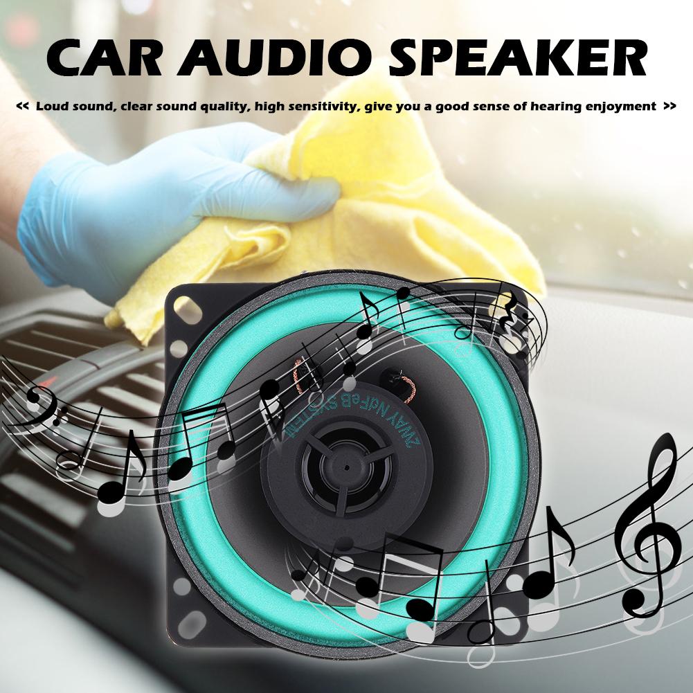 4 inch 2 Way Car HiFi Coaxial Speaker 100W 4 Ohms Universal Vehicle Door Speaker Auto Stereo Audio Music Loudspeaker Car Parts