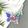 Shiny Keychain Resin Mold Crucifix-Butterfly Silicone Casting Molds for DIY Keychain Pendant Decoration Homemade Earring