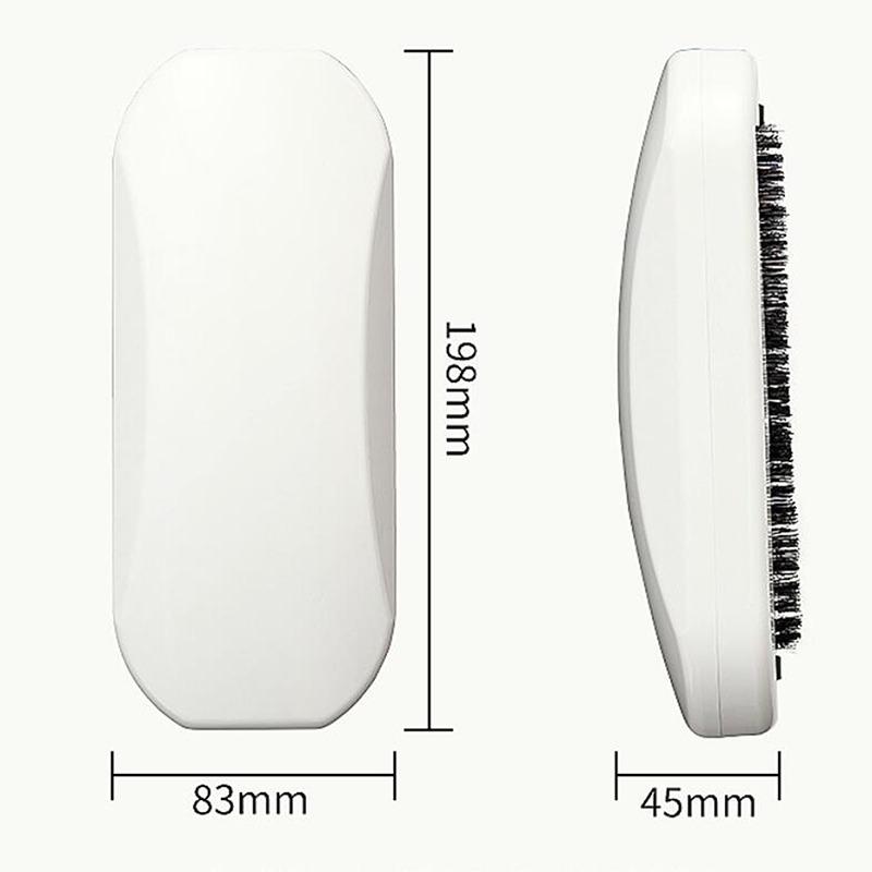 

Щетка для пыли для ковров, пластиковая прикроватная тумбочка, подметальная машина для подметания шерсти домашних животных, очиститель для пуха, липкий сборщик, валик для ворса, подметание одежды белый