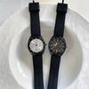 Silicone Large Dial Quartz Watch Casual Neutral Style High Value Women'S Watch