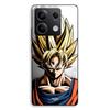 Phone Case - MANIACASE - Xiaomi Redmi Note 13 5G - Silicone TPU - Goku Dragon Ball Z Ultra Instinct - Black