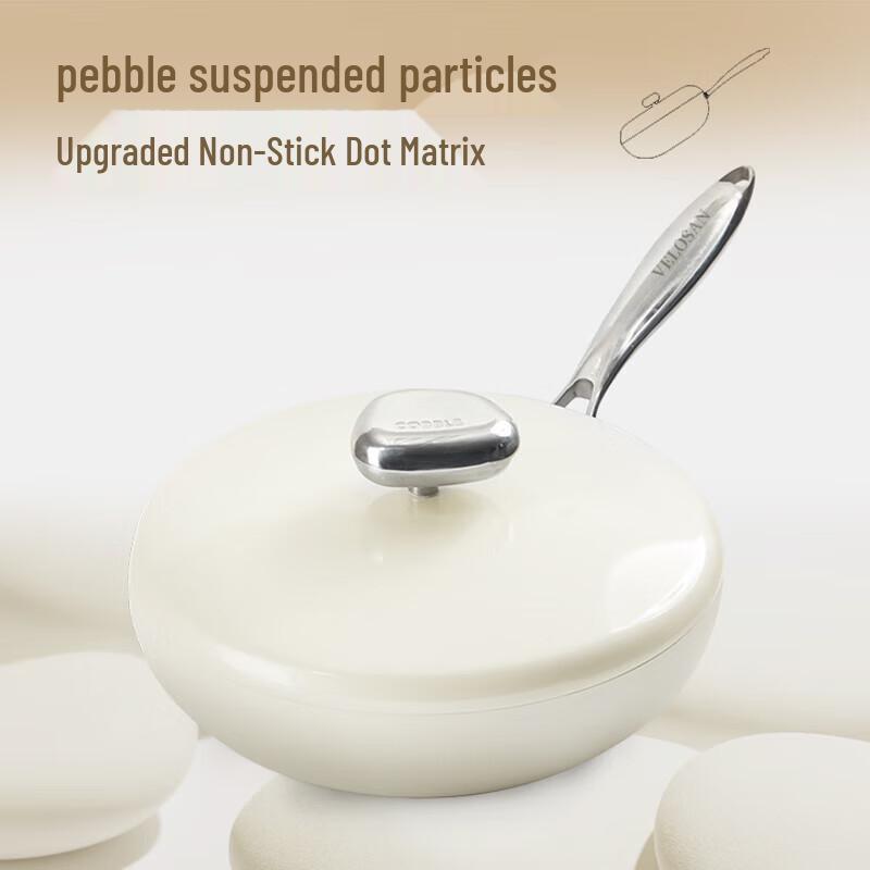 VELOSAN Pebble Maifan Stone Non-Stick Frying Pan