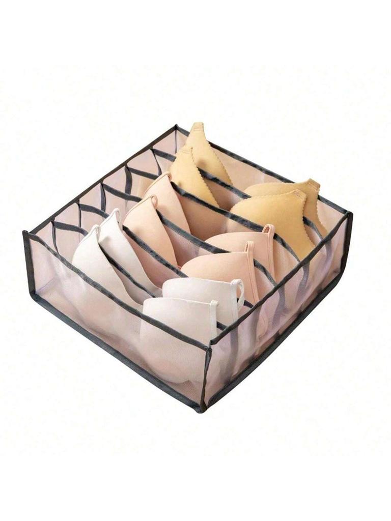 3/6/9PCS Home Underwear Storage Box, Jeans Storage Tool, Divided Format Storage Grid Dormitory Socks