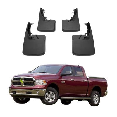 4PCS Garde-boue Pare-éclaboussures Compatibles avec Dodge Ram 1500 2500 3500 2009 2010 2011 2012 2013 2014 2015 2016 2017 2018