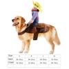 Disfraz para mascotas, disfraz para perros, traje para mascotas, estilo jinete vaquero, disfraz para perros pequeños, medianos y grandes, ropa de Halloween