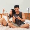 3 In 1 USB Splitter Cable, USB Power Splitter 1 Male To 3 Female USB 2.0 Adapter 1 To 3 USB Splitter USB Extension Cable