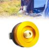 Camp Stove Gas Tank Converter Replacement Outdoor Aluminium Alloy Camping Grill Accessories Orange