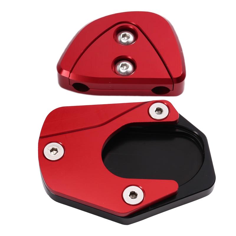 

Motorcycle Side Stand Doot Kickstand Auxiliary Foot Pedal Support Plate For SYM ADXTG400 ADXTG 400 Models 2026-2026 красный