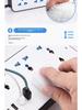 International Universal Power Strip with USB, Multi-Purpose UK & EU Plug Board with Switch