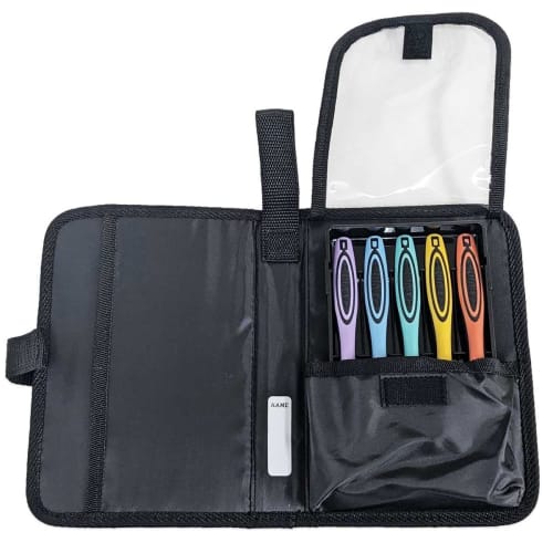 Carving Knife Set (Catwalk Right-Handed 2-Way Grip Carving Knife with Safety Guard, Yoshiharu Cutlery, Elementary School Girls, Stylish)