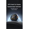 Universal Car Gps Hud Speedometer Display Usb Speed Alarm Mph Kmh Compass Clock