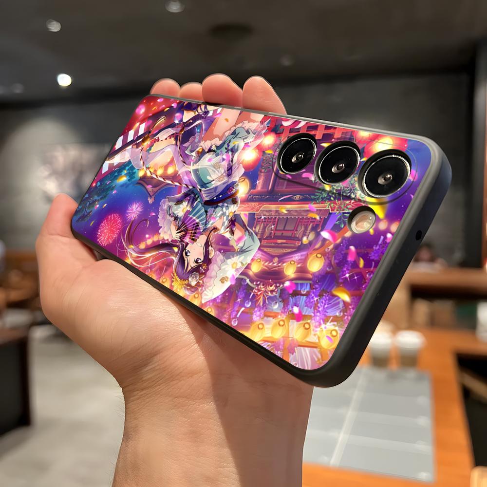 Love Live Anime Phone Case For Samsung A56 A36 A26 A16 A15 A25 A35 A55 A14 A34 A24 A54 Black Soft Shell