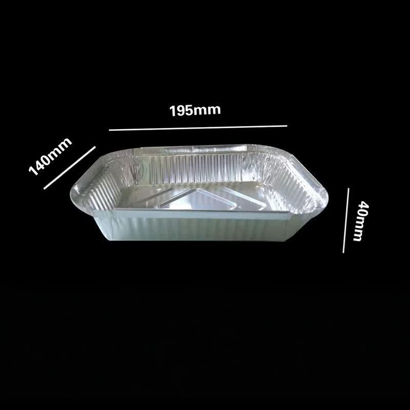 Oeny Rectangular Disposable Aluminum Foil Pans