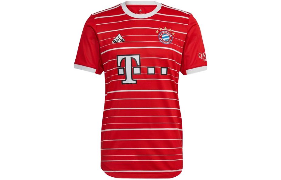 

Adidas Bayern Munich Black Soccer Jerseys Men s Red Moderate Straight Fit HT4825 XS