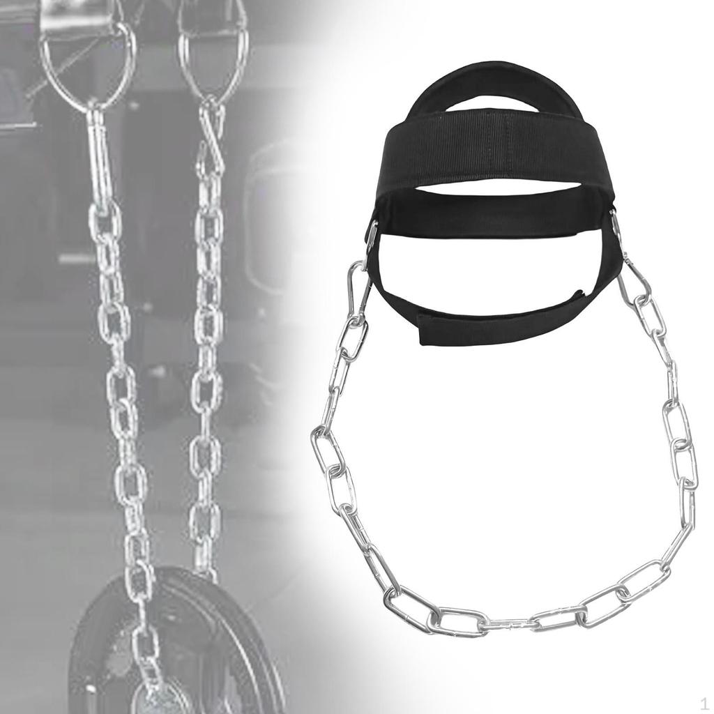 Popruh na hlavu, krční posilovač, silový tréninkový popruh pro zvedání svalů