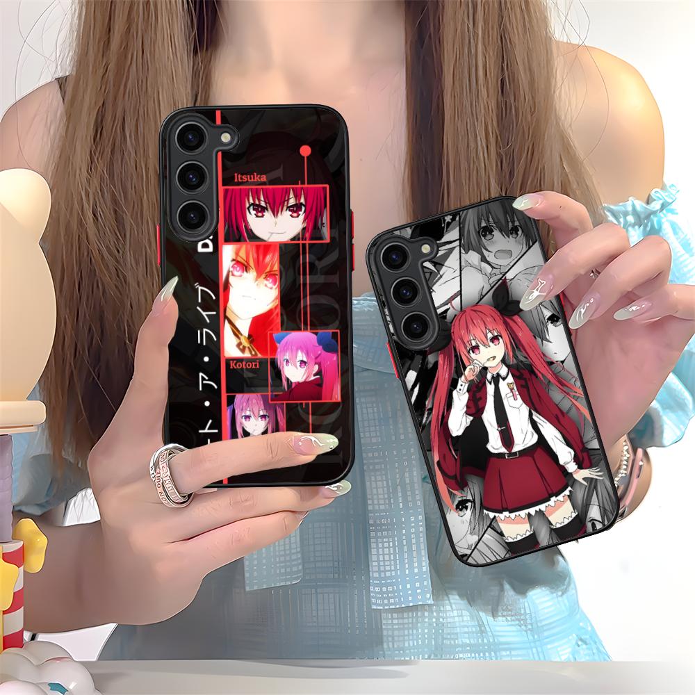 Date a Live Kotori Itsuka Silikon Handyhülle für Samsung Galaxy S26 S25 S24 S23 S22 S21 Plus FE Ultra Bunte Hülle