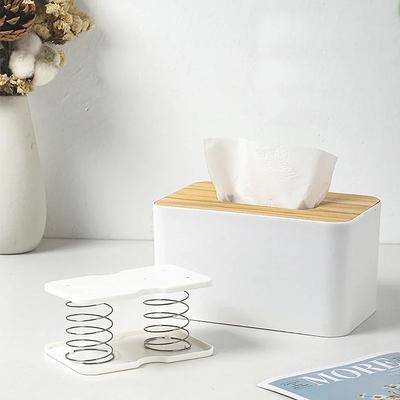Creative Spring Holder Tissue Box Automatic Lift For Tissue Box Container Accessories