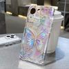 Dreamy Butterfly Pattern Clear Phone Case For iPhone 17 16 15 14 Pro Max 11 XS X XR 7 8 Plus 16e 17 Air Cute Soft Cover